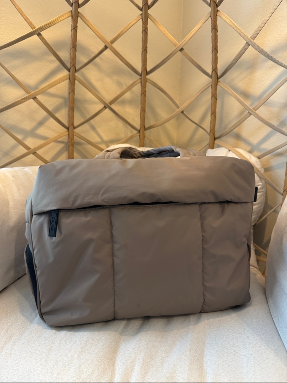 Luka Duffle in Chocolate- Standard Size (Not mini)